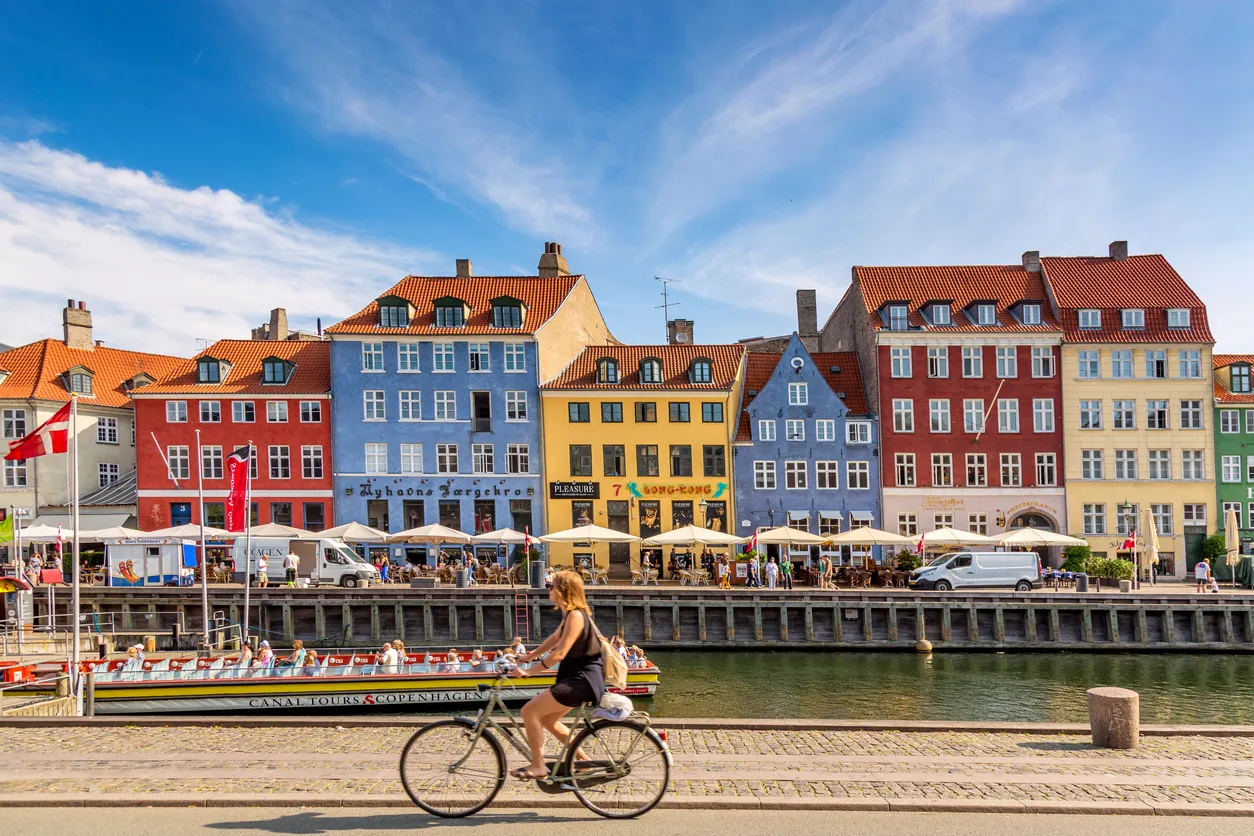 Vieux port de Nyhavn, Copenhague, Danemark © iStock/nantonov