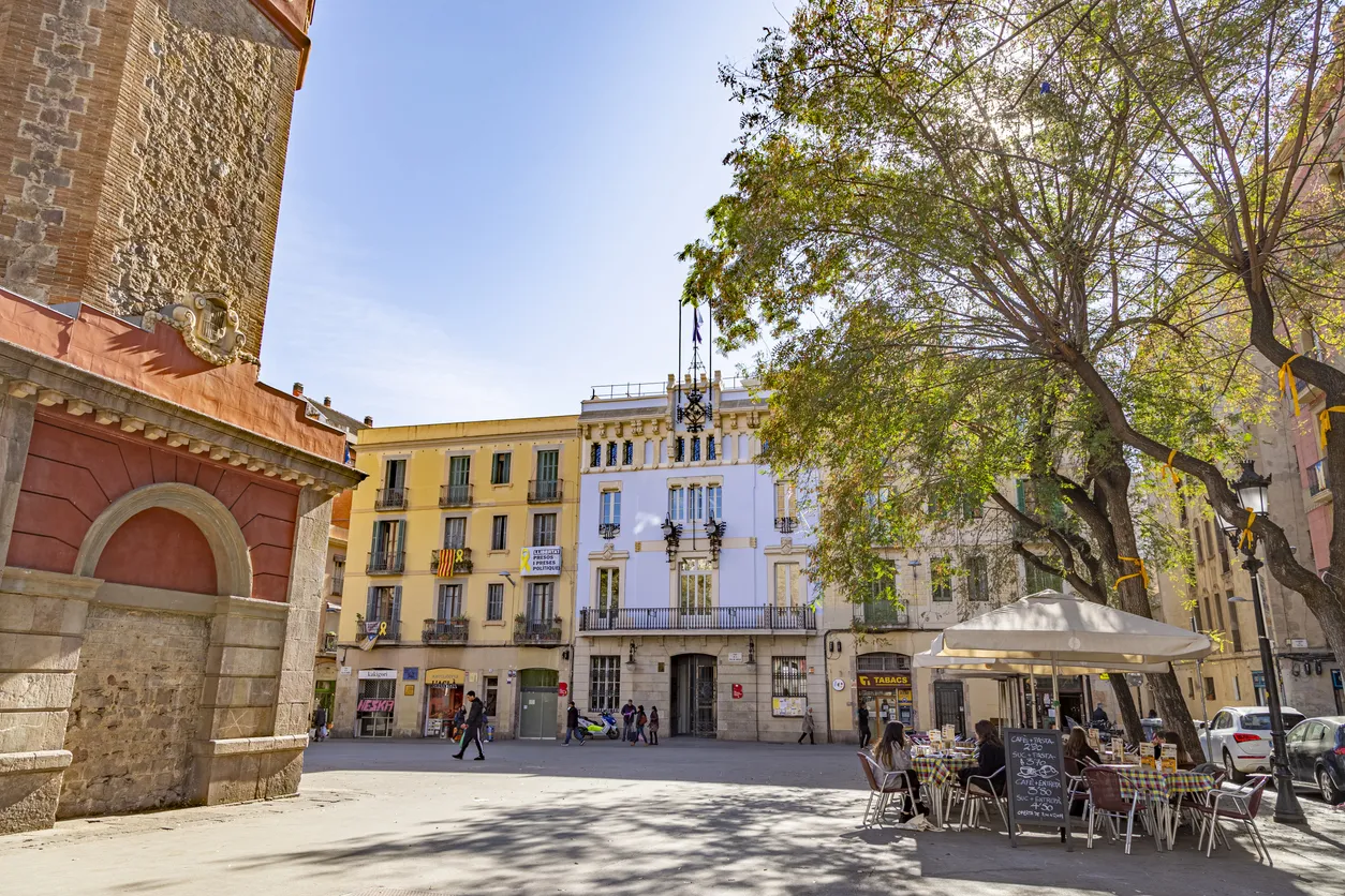 Plaça de la Vila de Gràcia, Barcelona, Catalogne © iStock / Kauka Jarvi