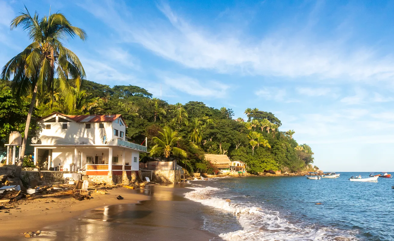 Yelapa, Bahía de Banderas, Jalisco, Mexique  ©  iStock / Faina Gurevich