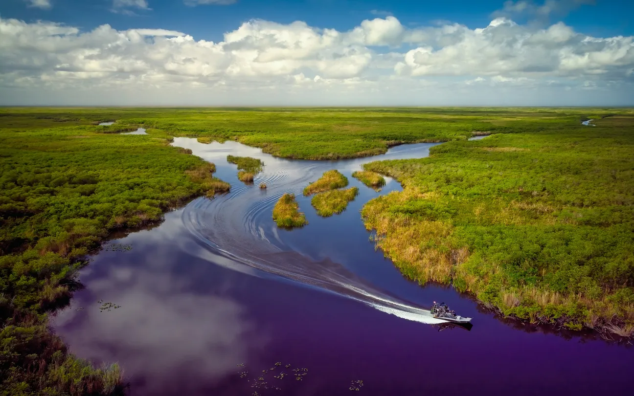 Les Everglades - photo © iStock-Robert DelVecchio - OcuDrone