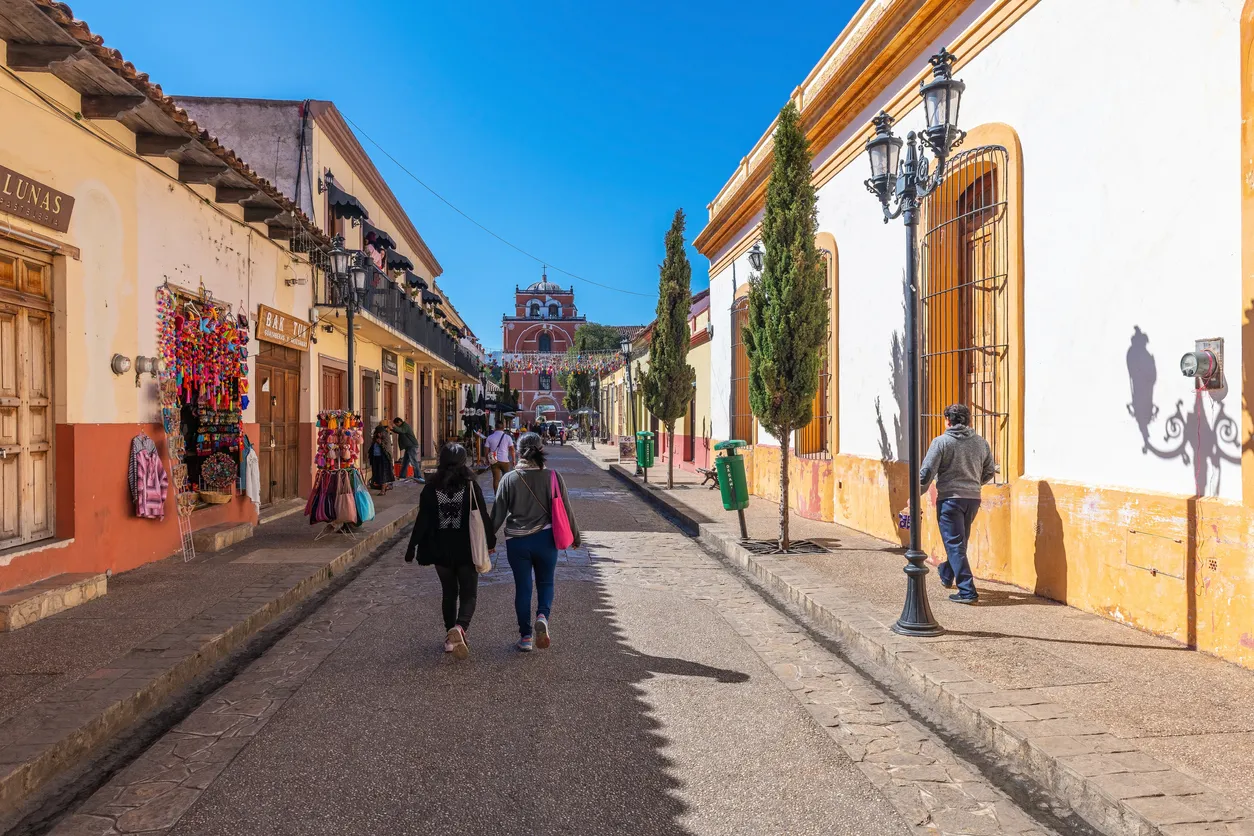 Une rue de San Cristobal de las Casas, Chiapas, Mexique © iStock / SL_Photography