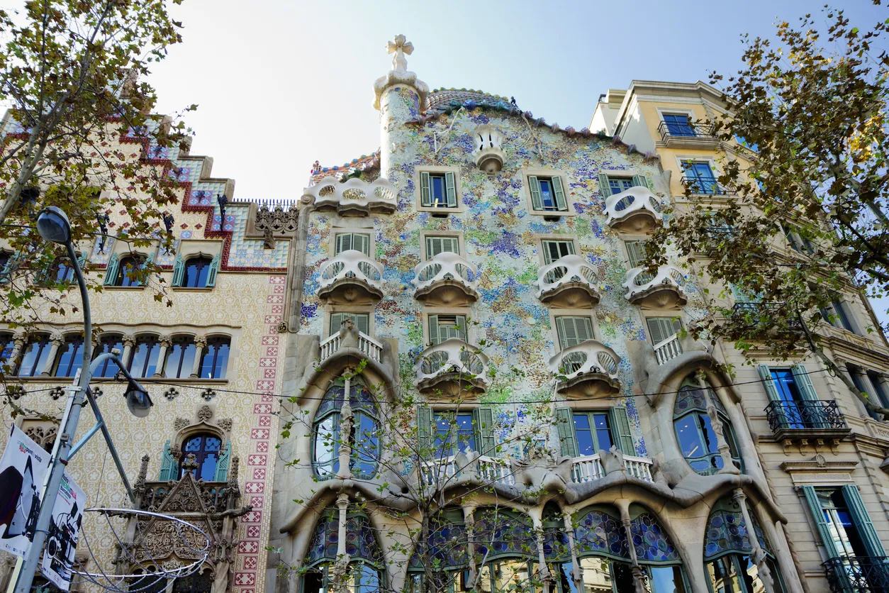 La Casa Batlló de l'architexte Antoni Gaudi ©,Stock / :User10095428_393