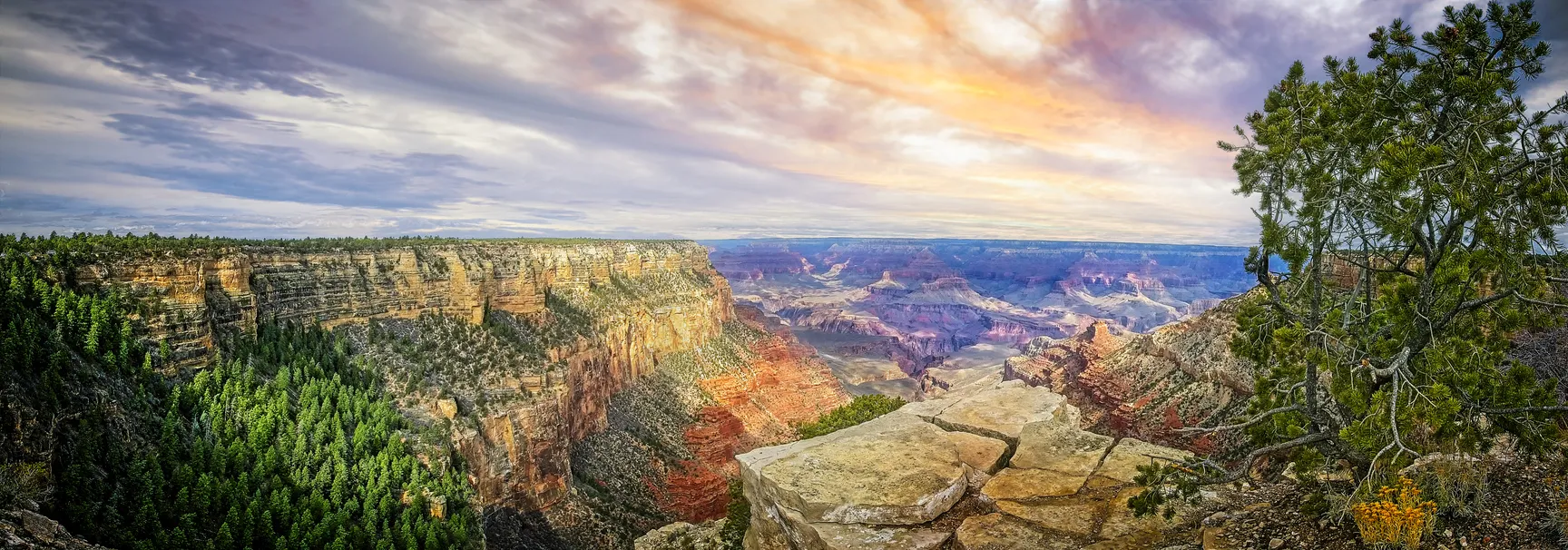 Le Grand Canyon dans l'État de l'Arizona © iStock / tracielouise