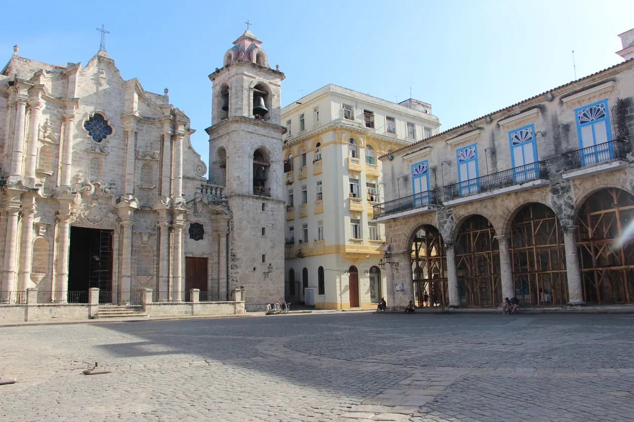 La cathédrale de la Havane, la plus belle façade baroque d'Amérique latine ©  iStock / sanniely 