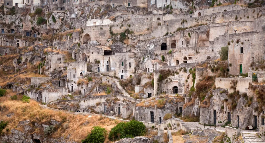 Matera et ses habitats troglodytiques Photo © iStock-Blueplace