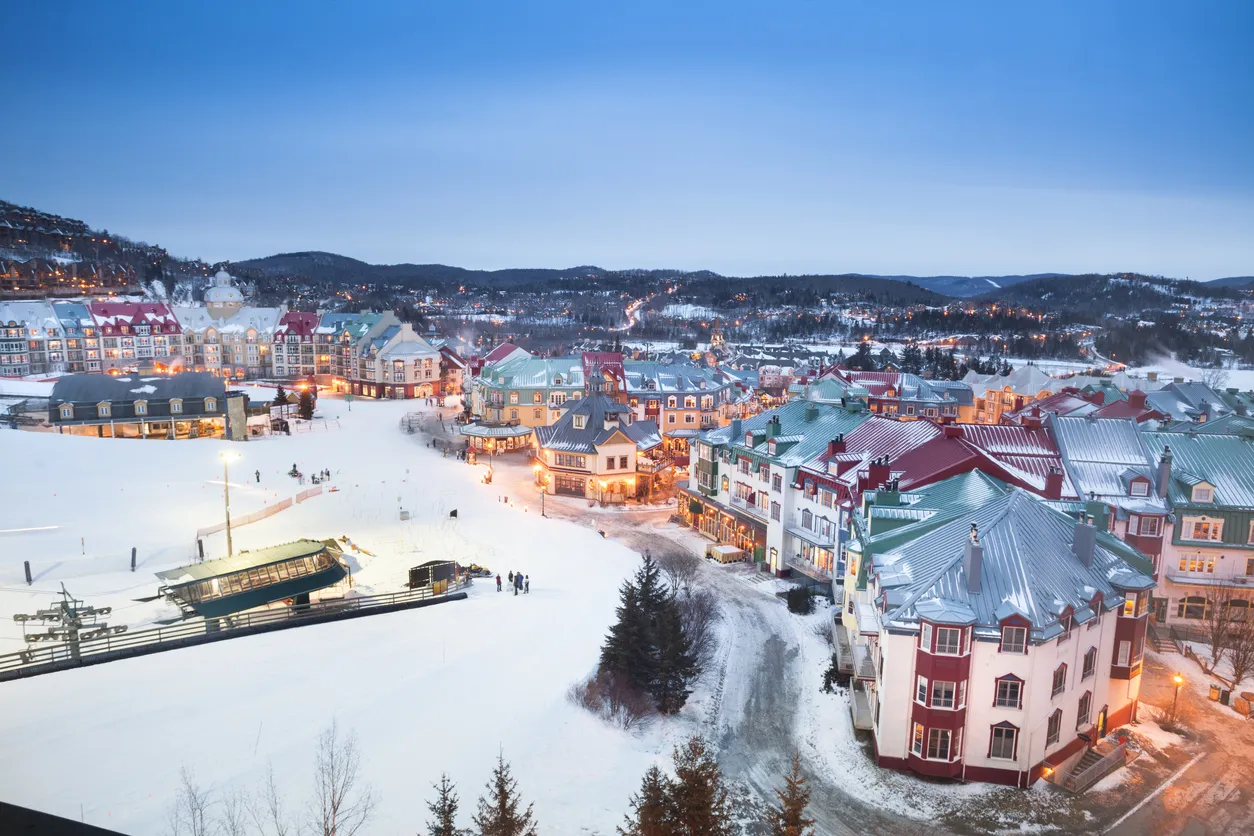 La station du Mont Tremblant.  
©iStockphoto.com/Vladone  
