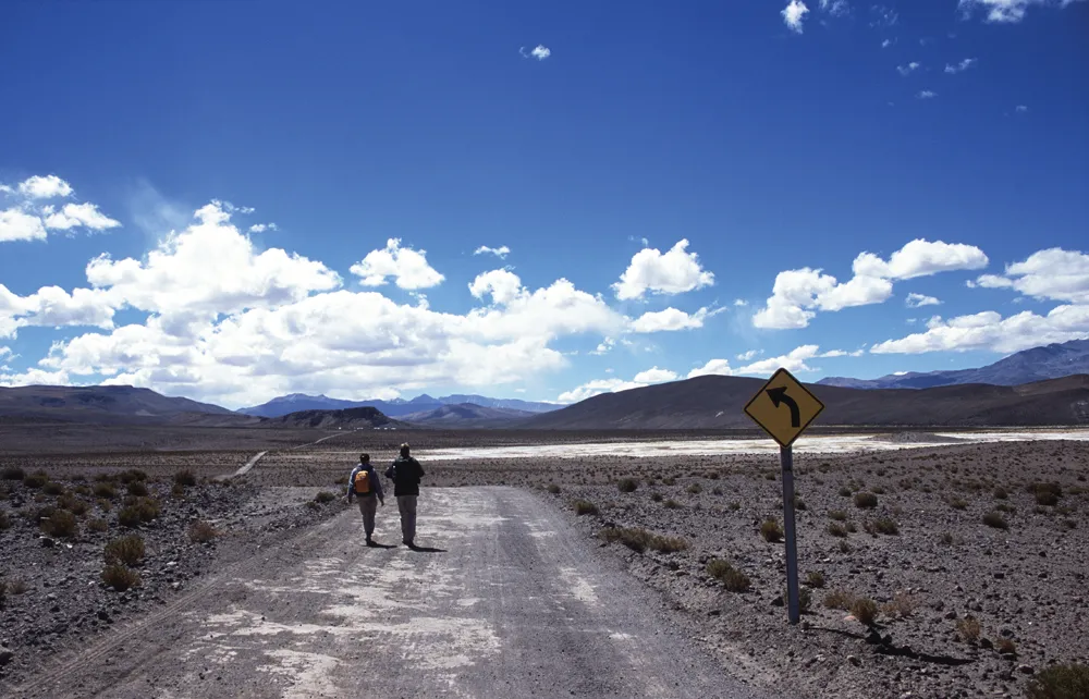 Randonnée dans le désert d’Atacama. 	©iStockphoto / robas