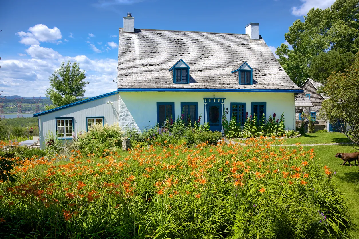 Maison sur l'île d'Orléans, près de Québec © iStock / jangeltun