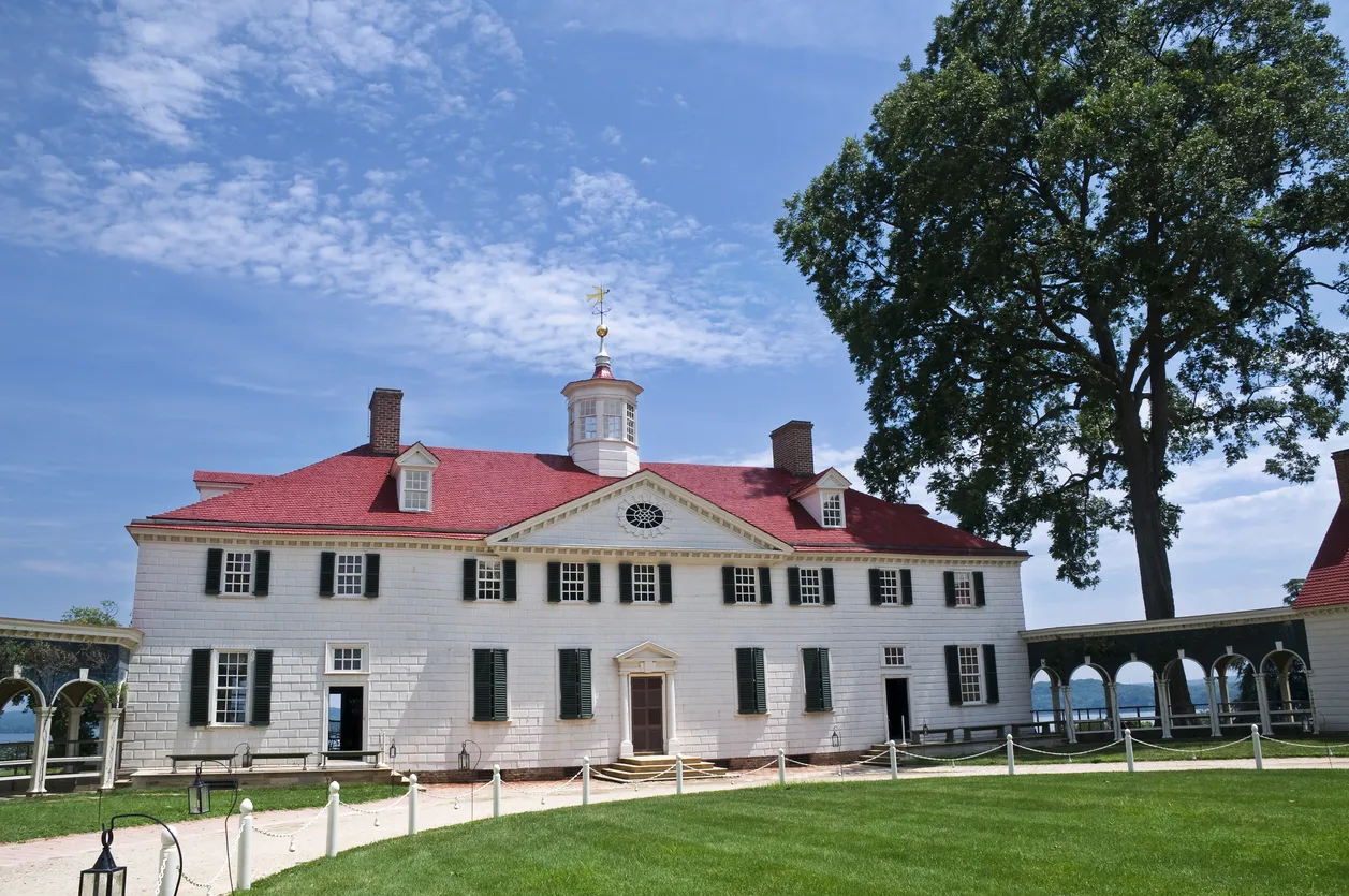 Mount Vernon, la maison de George Washington, premier président des États-Unis| © Istock / JacobH