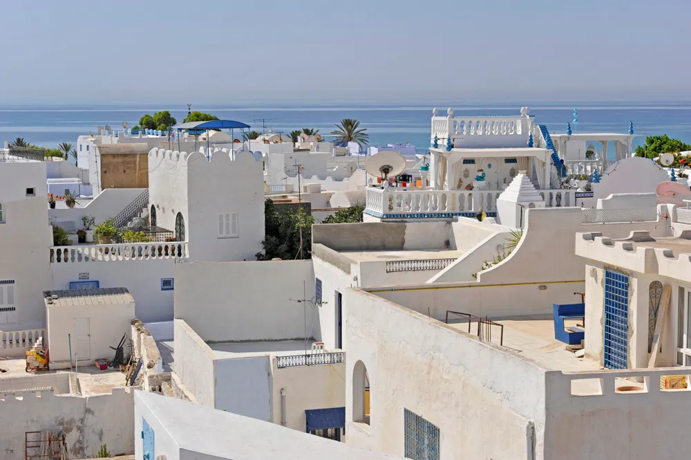Maisons blanches de Hammamet | © majaiva