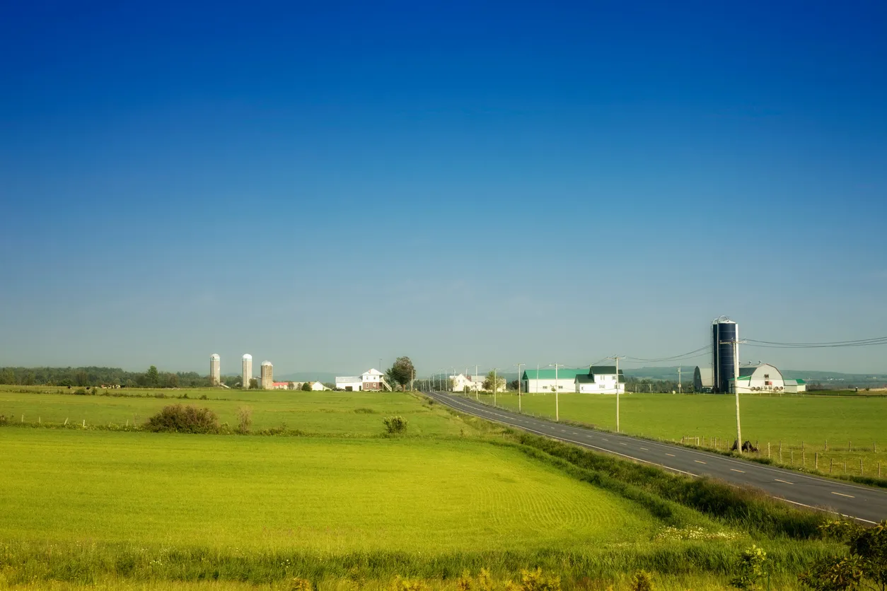 Communauté agricole des Cantons de l'Est, Québec © iStock / NicolasMcComber
