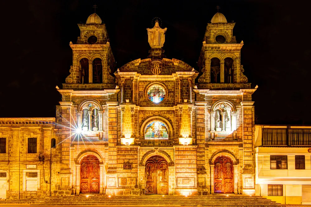 Basílica de la Dolorosa, Ibarra, Équateur | © boydhendrikse