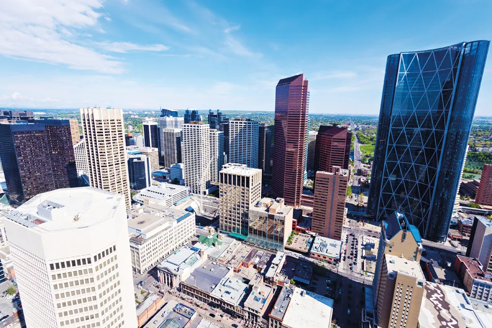 Calgary.
©iStockphoto / benkrut