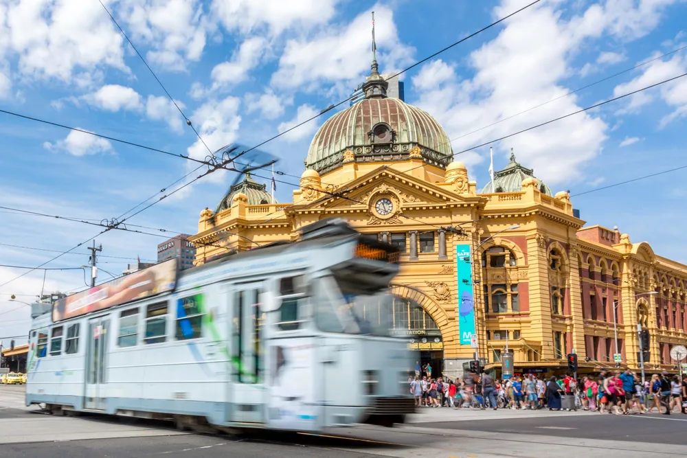 Flinders Street Railway Station, Melbourne, Australie | © Onfokus