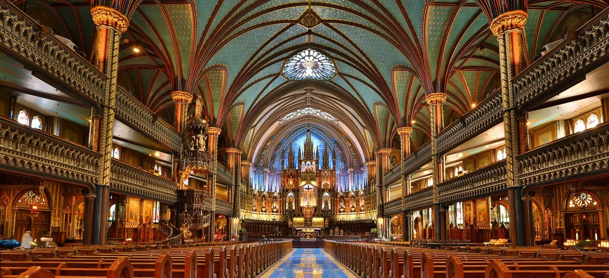 L'église Notre-Dame à Montréal © iStock / johany