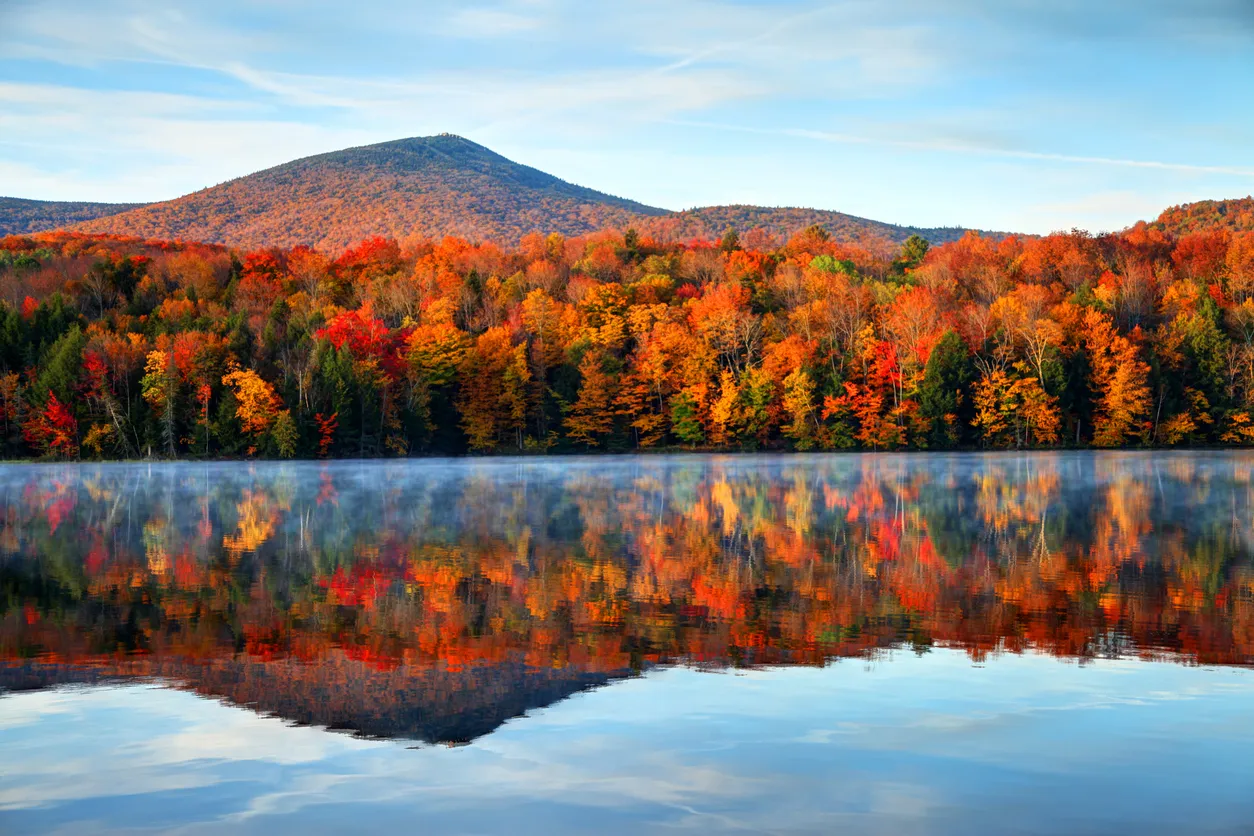 L'automne au Vermont  © iStock / DenisTangneyJr