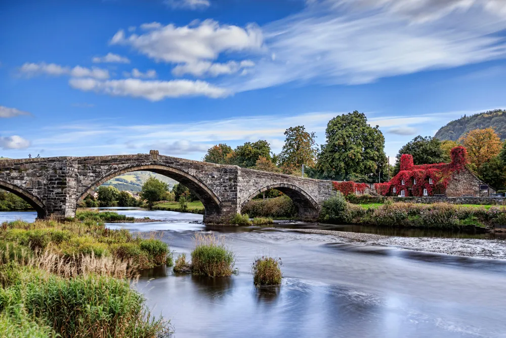 Pont Fawr Bridge, Llanrwst, pays de Galles, Royaume-Uni | © chris2766