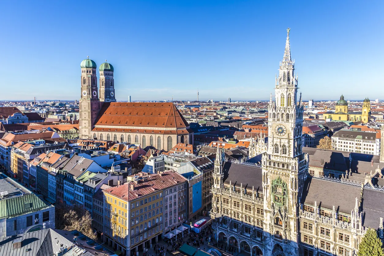 La Frauenkirche, la cathédrale Notre-Dame de Munich © iStock / Meinzahn