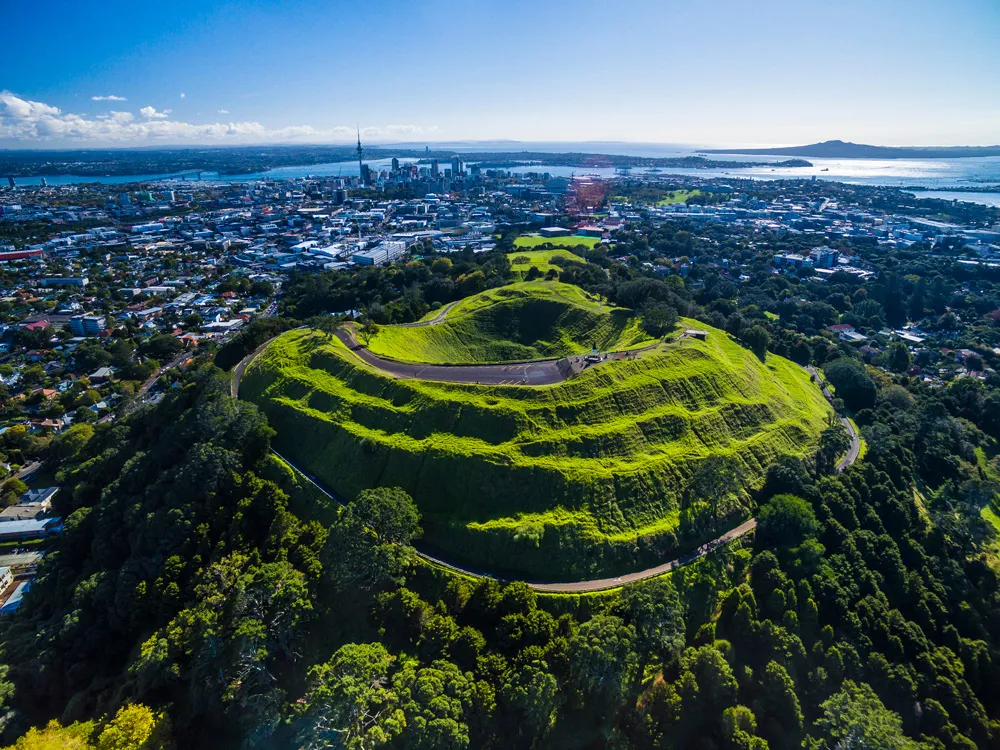 Mont Eden, Auckland, Nouvelle-Zélande | © denizunlusu