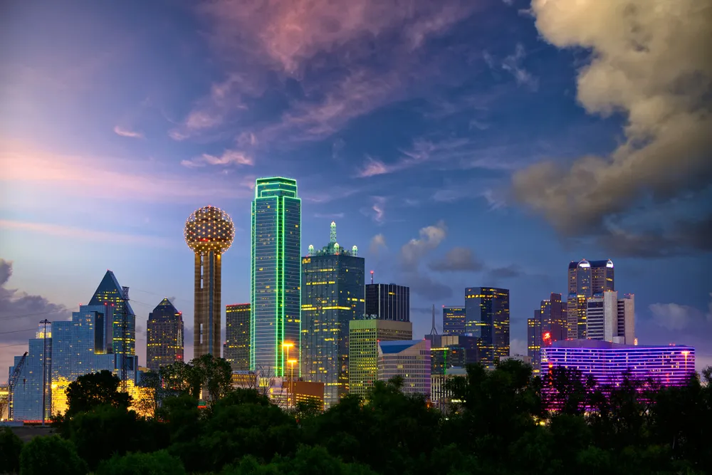 Dallas au crépuscule | © Dibrova