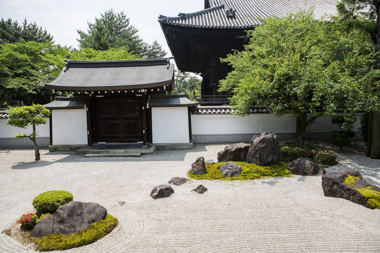 Le temple Hyakumanben Chion-ji, un temple à Kyoto, Japon © iStock / tekinturkdogan