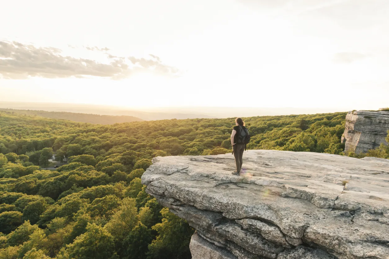 Sam's Point (Minnewaska State Park Preserve, État de New-York) - photo © iStock-Boogich 