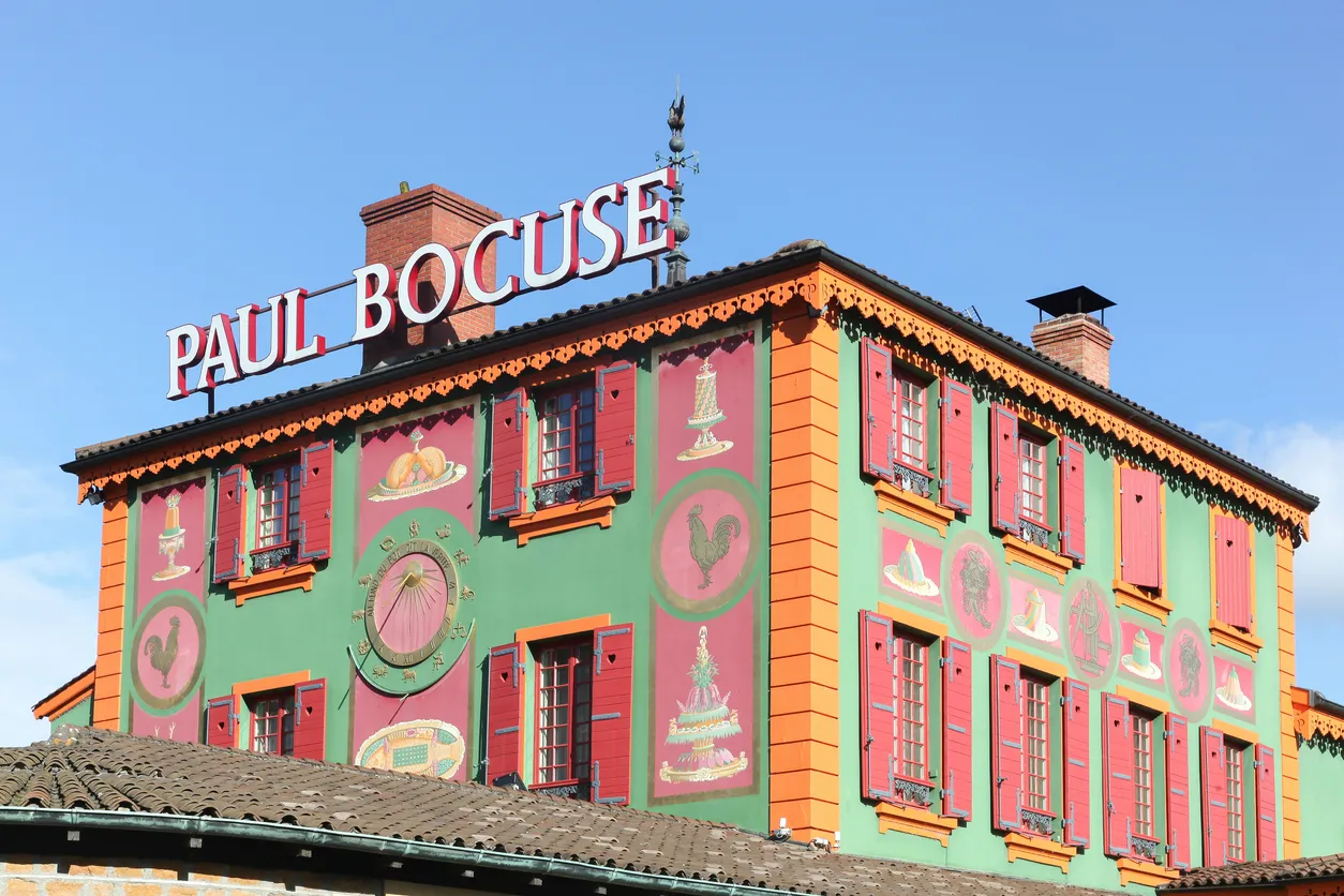 Restaurant Paul Bocuse à Collonges-au-Mont-d’Or près de Lyon © iStock / ricochet64