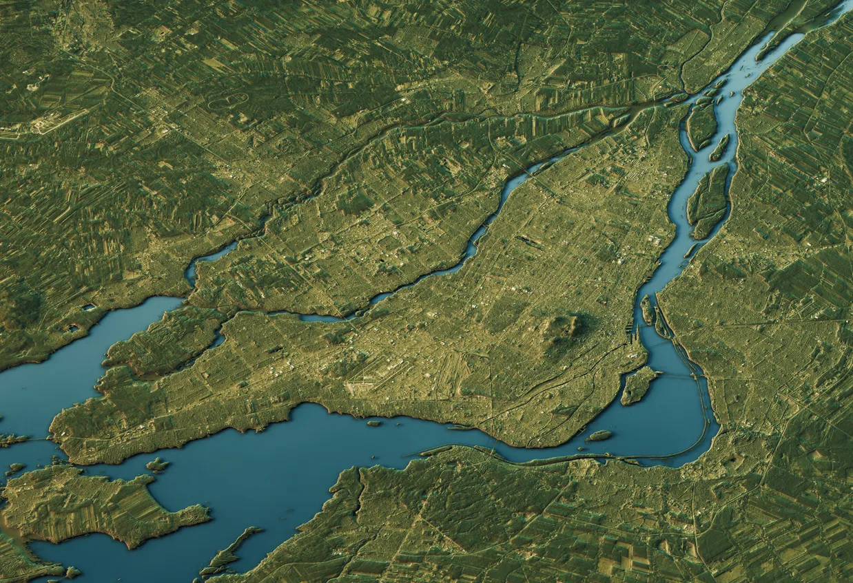 L'archipel de Montréal © iStock / FrankRamspott