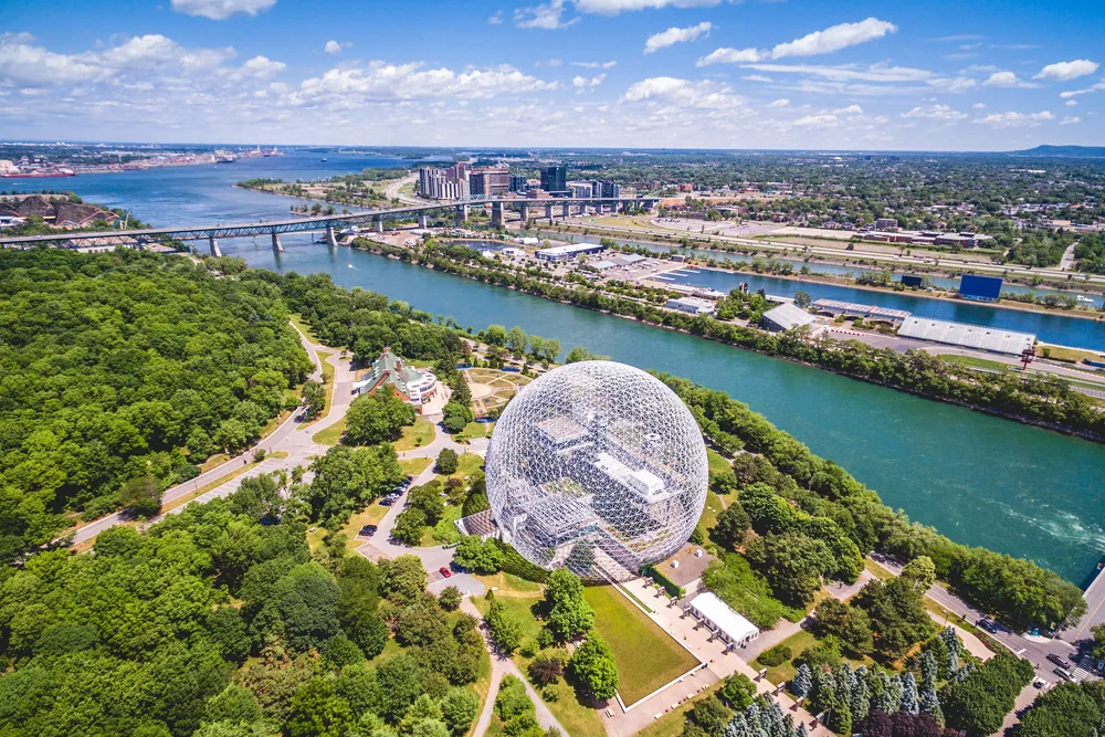 Biosphère, parc Jean-Drapeau, Montréal, Québec | © rmnunes