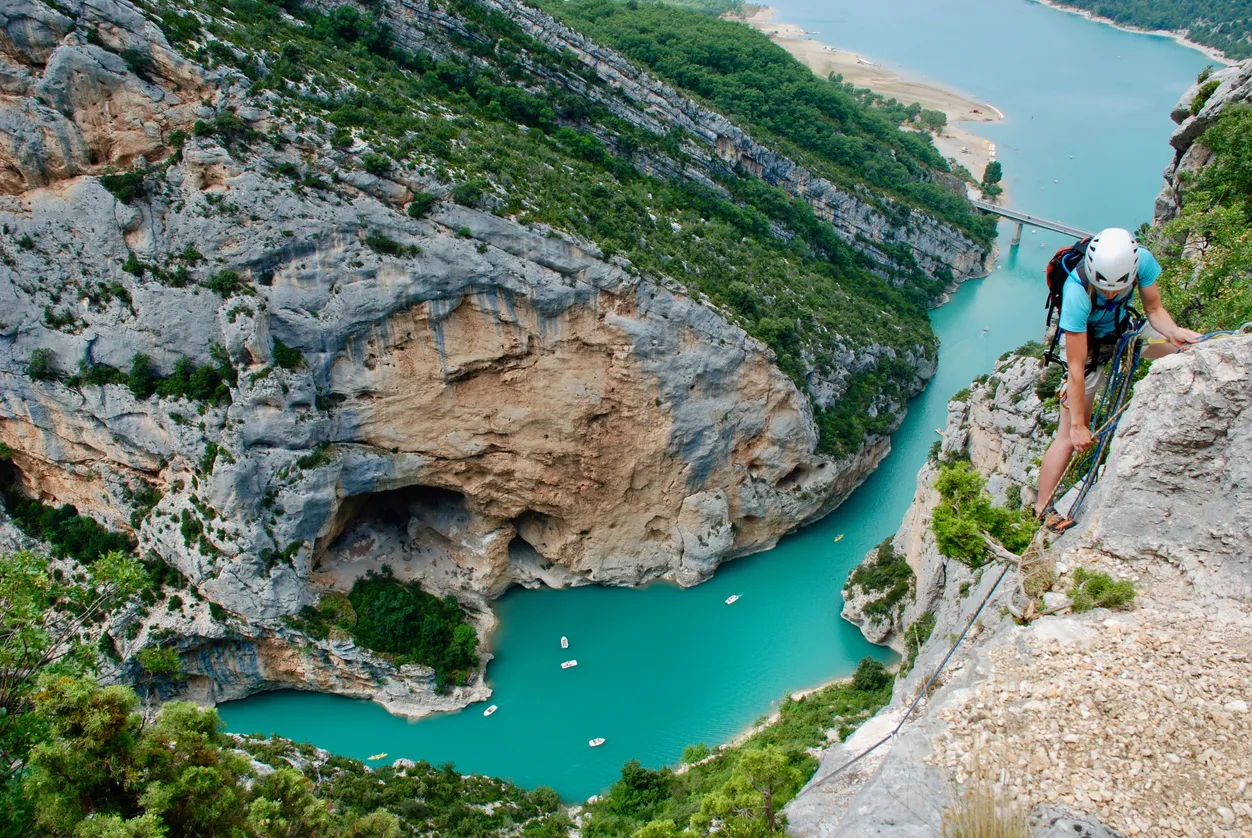 Gorges du Verdon dans la région Provence-Alpes-Côte d'Azur. © iStock / EdoTealdi