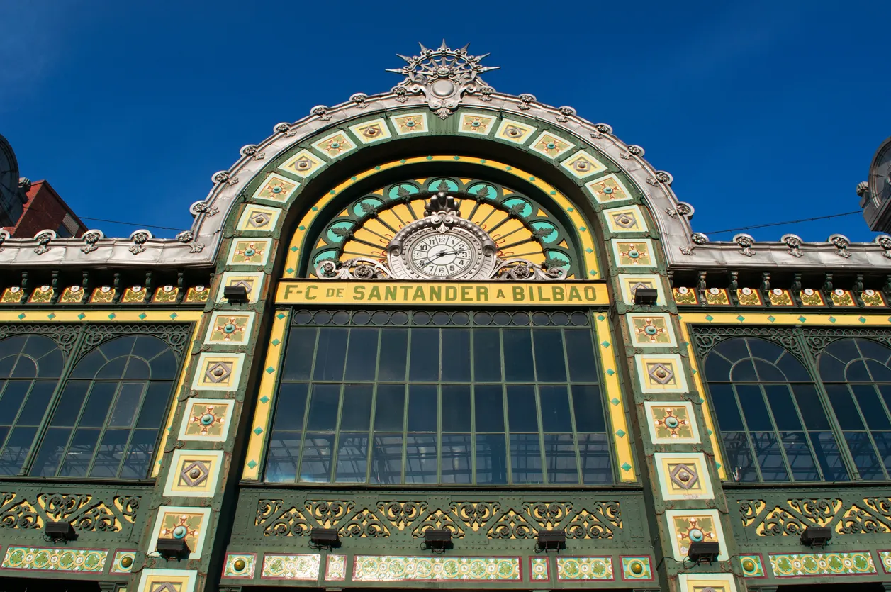La gare Bilbao-Concordia, des architectes Gorbeña et Achúcarro © iStock / Naeblys