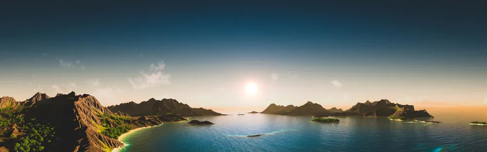 Coucher de soleil en Océanie | © Bulgac