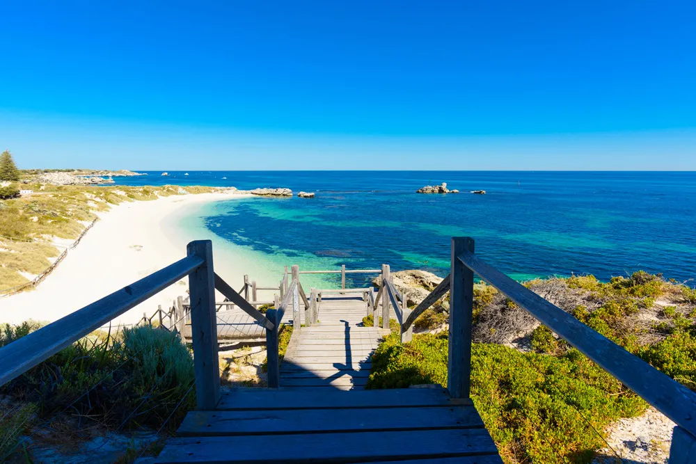 Plage de Rottnest Island, près de Perth, Australie | © delectus