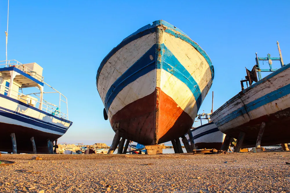 Port de pêche de Zarat, Gabès, Tunisie | © Ridha Hajjaji