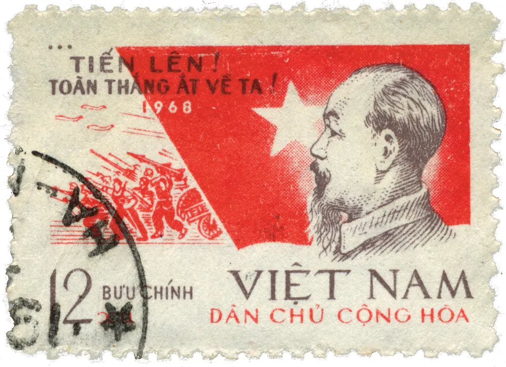 Timbre illustrant Hô Chi Minh.
Crédit:	©iStockphoto.com/Shtaa