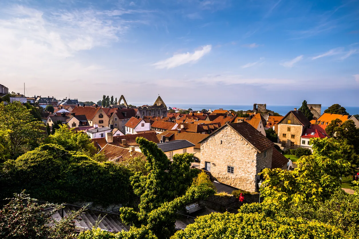 Visby sur l'île de Gotland, Suède  © RPBMedia / iStock