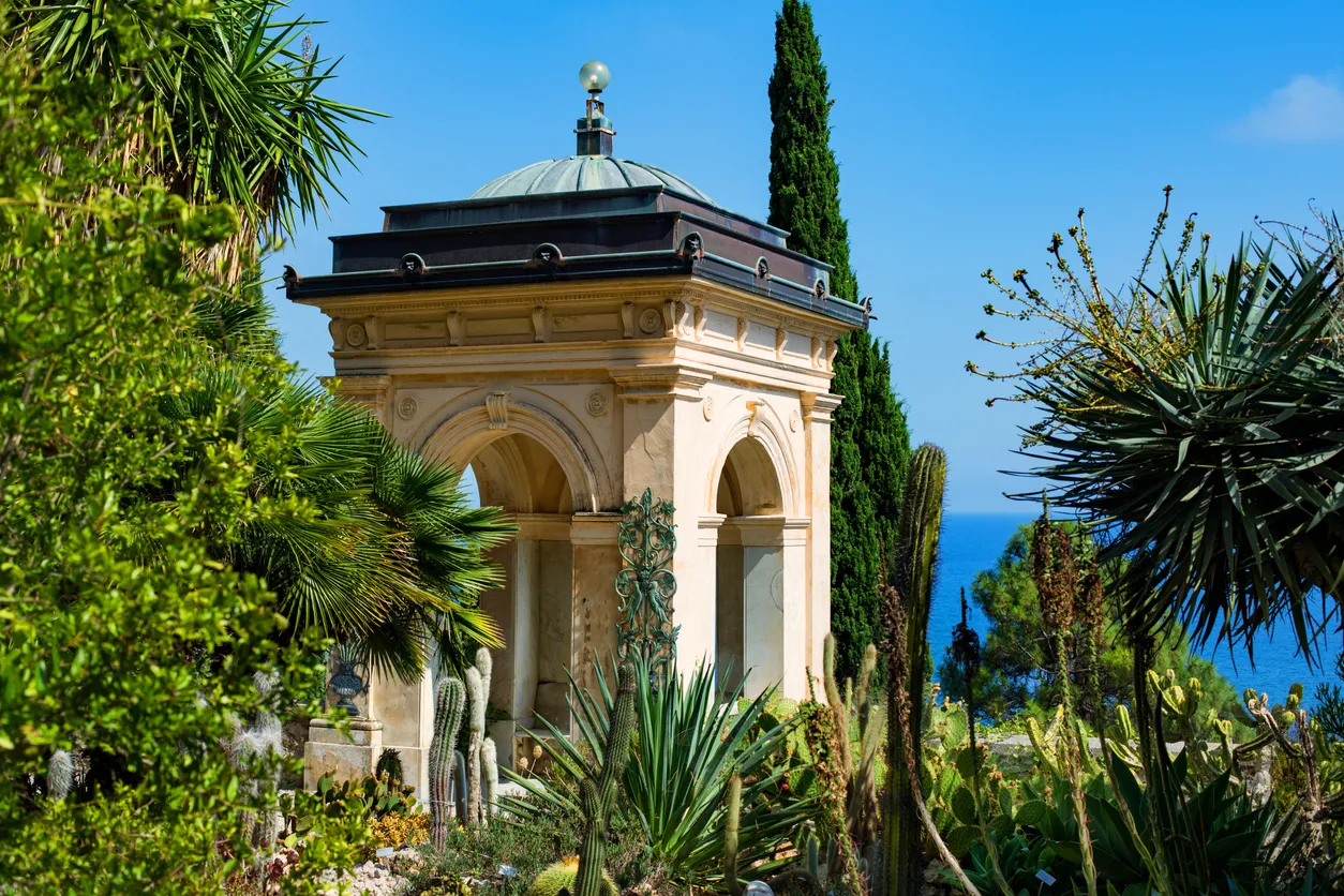 Le jardin botanique Hanbury à Vintimiglia, Liguria, Italie du Nord © iStock / PK-Photos