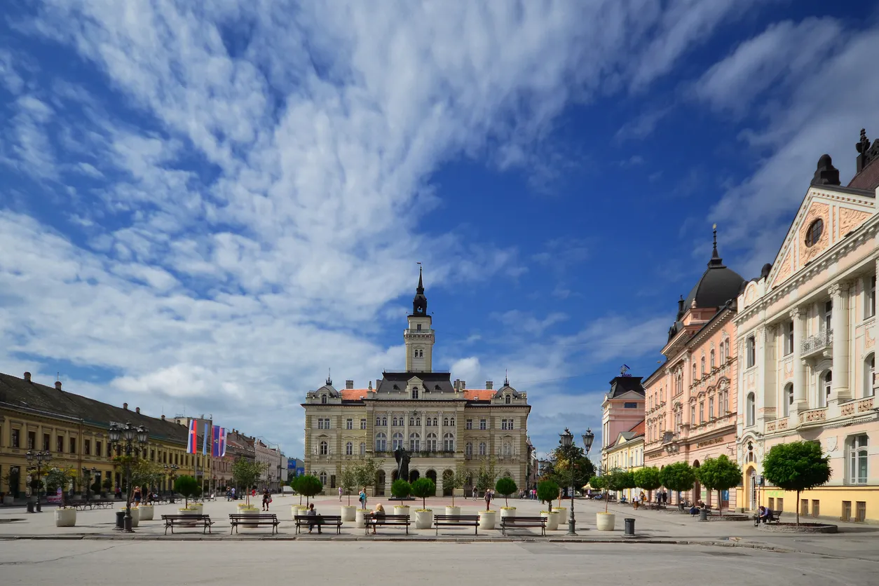 Le centre de la ville de Novi Sad où a lieu le l'Exit Festival   © iStock 