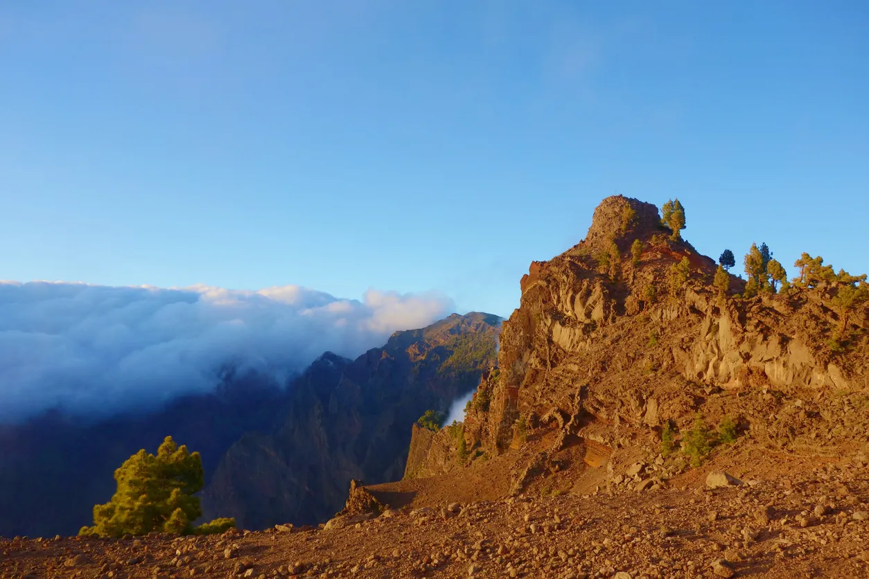 Un paysage du GR131 sur la Ruta de los Volcanes sur l'île de La Palma 
© iStock

