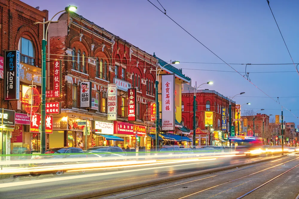 Le quartier chinois de Toronto 
© iStockphoto - benedek 