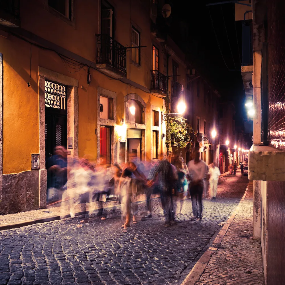 Les rues du Bairro Alto.©iStockphoto/Giorgio Fochesato