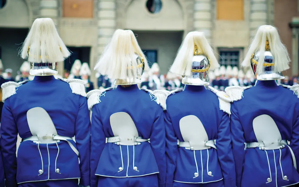 Relève de la garde, Stockholm, Suède | iStockphoto.com/tmuehlbacher