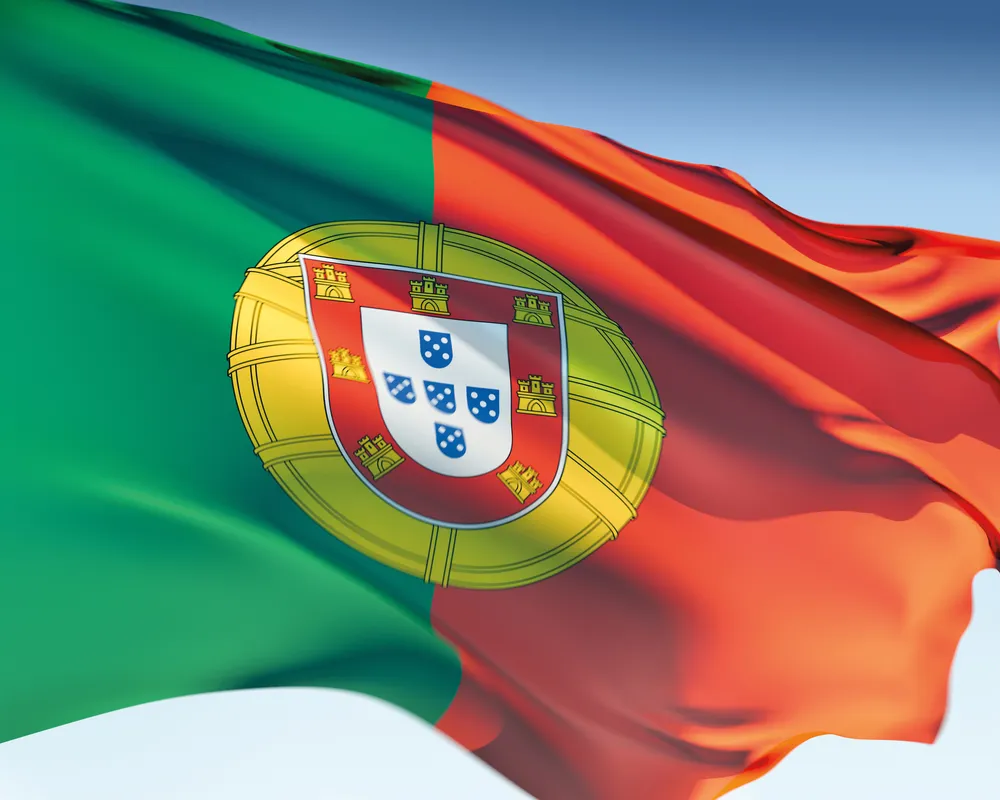 Le drapeau du Portugal.©iStockphoto/Björn Kindler