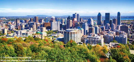 Montréal depuis le belvédère Kondiaronk © iStockphoto.com/espiegle