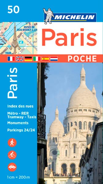 Plan de Poche Michelin #50 Paris